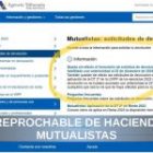 REVÉS REPROCHABLE DE HACIENDA PARA LOS MUTUALISTAS