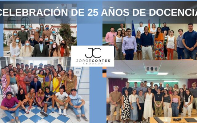 CELEBRACIÓN DE 25 AÑOS DE DOCENCIA